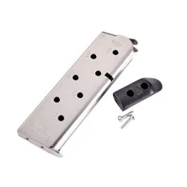 ASC 1911 45acp Stainless Steel 8rd mag Bumper Plate