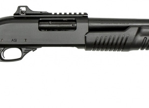 ASI PUMP ACTION PASIMAX 12GA 18.5 BLK 4+1