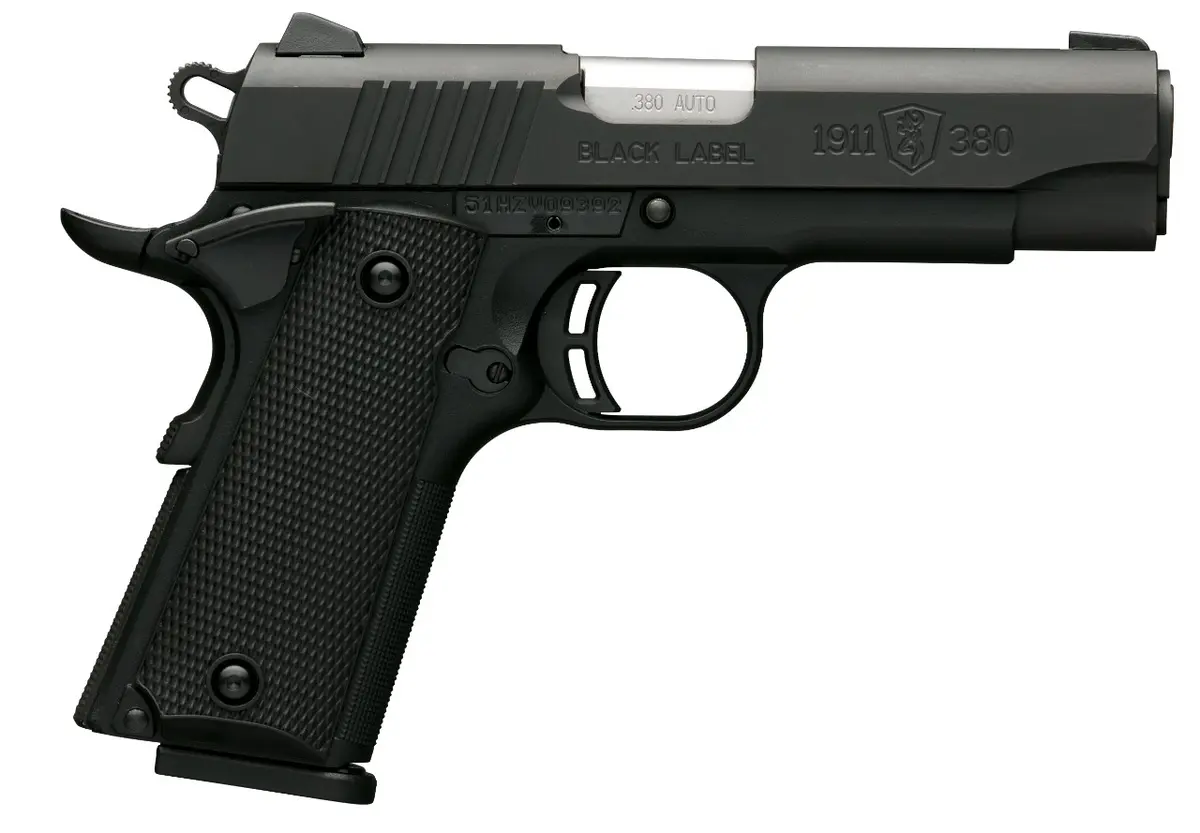 Browning 1911 .380 Black Label Pro Compact Semi-Auto Pistol 051908492