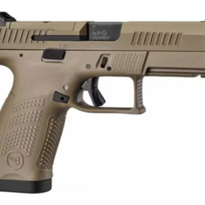 CZ P-10 C FDE 9mm 15rd 4" Pistol Fixed Night Sights 91532