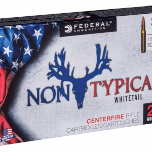 FEDERAL NON-TYPICAL 308 WINCHESTER AMMO 180 GRAIN SOFT POINT – 308DT180
