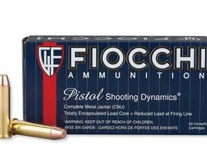 Fiocchi Shooting Dynamics Ammo 357 SIG 124 Grain Full Metal Jacket Ammunition Box of 50