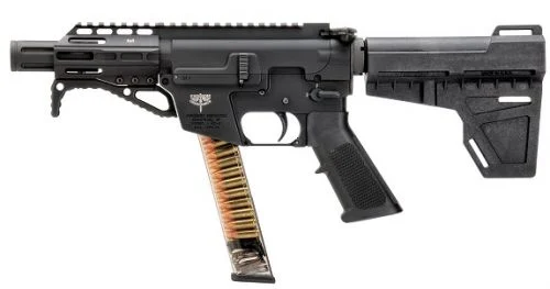 Freedom Ordnance FX-9 9mm AR Pistol FX9P4 w/ Brace 33rd 4"