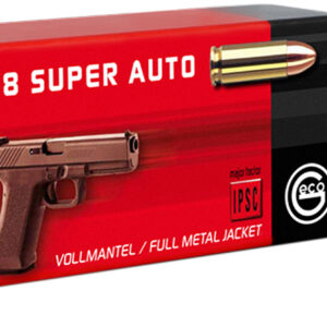GECO Pistol 38 Super 124GR FMJ Ammunition 50 Rounds