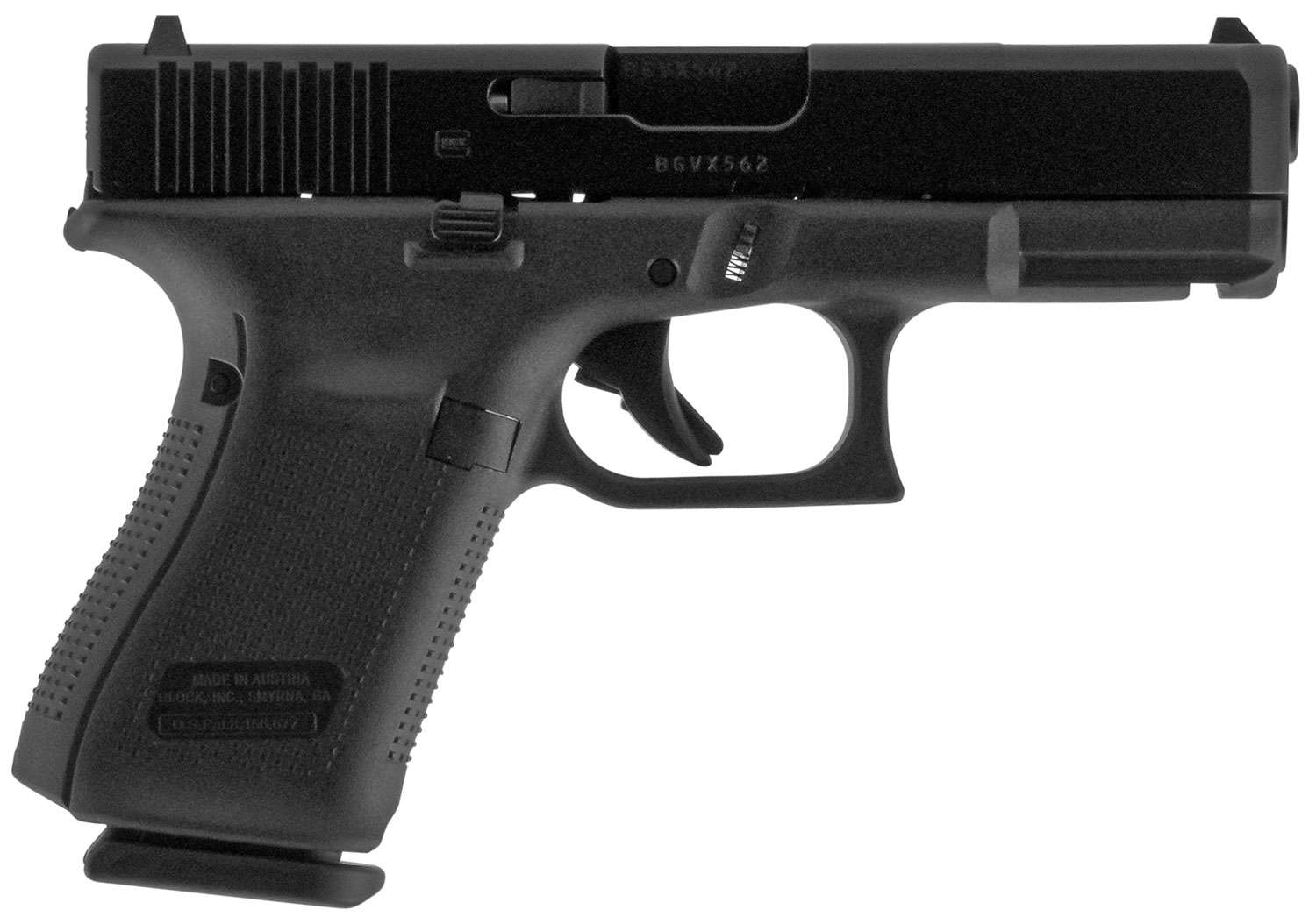 Glock 19 Gen5 9mm 15rd 4.02" Pistol PA1950203