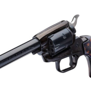 Heritage Manufacturing Rough Rider .22 LR BK 6 1/2" 6rd w/Flag Grip