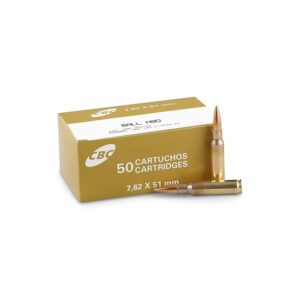 MAGTECH CBC 7.62X51MM AMMO M80 BALL 147 GRAIN FULL METAL JACKET