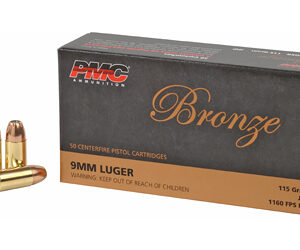 PMC 9mm 115 Grain JHP 50 Round Box