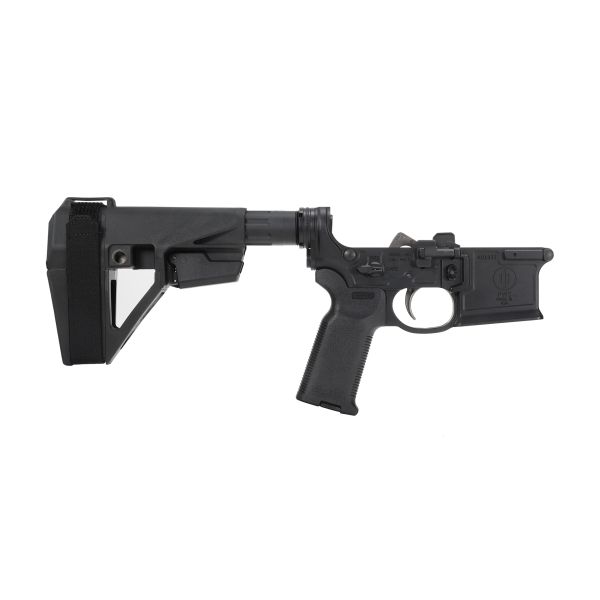 Primary Weapons Systems PWS MK1 MOD 2-M Complete AR-15 Pistol Lower 20-2M100PM1B