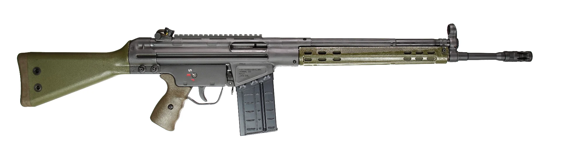 PTR-91 GI PTR 101 Black/OD Green .308 Win/7.62 NATO 18" 20+1
