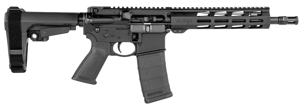 Ruger AR-556 Pistol .223/5.56 Semi-Auto 30rd 10.5" w/ SBA3 Pistol
