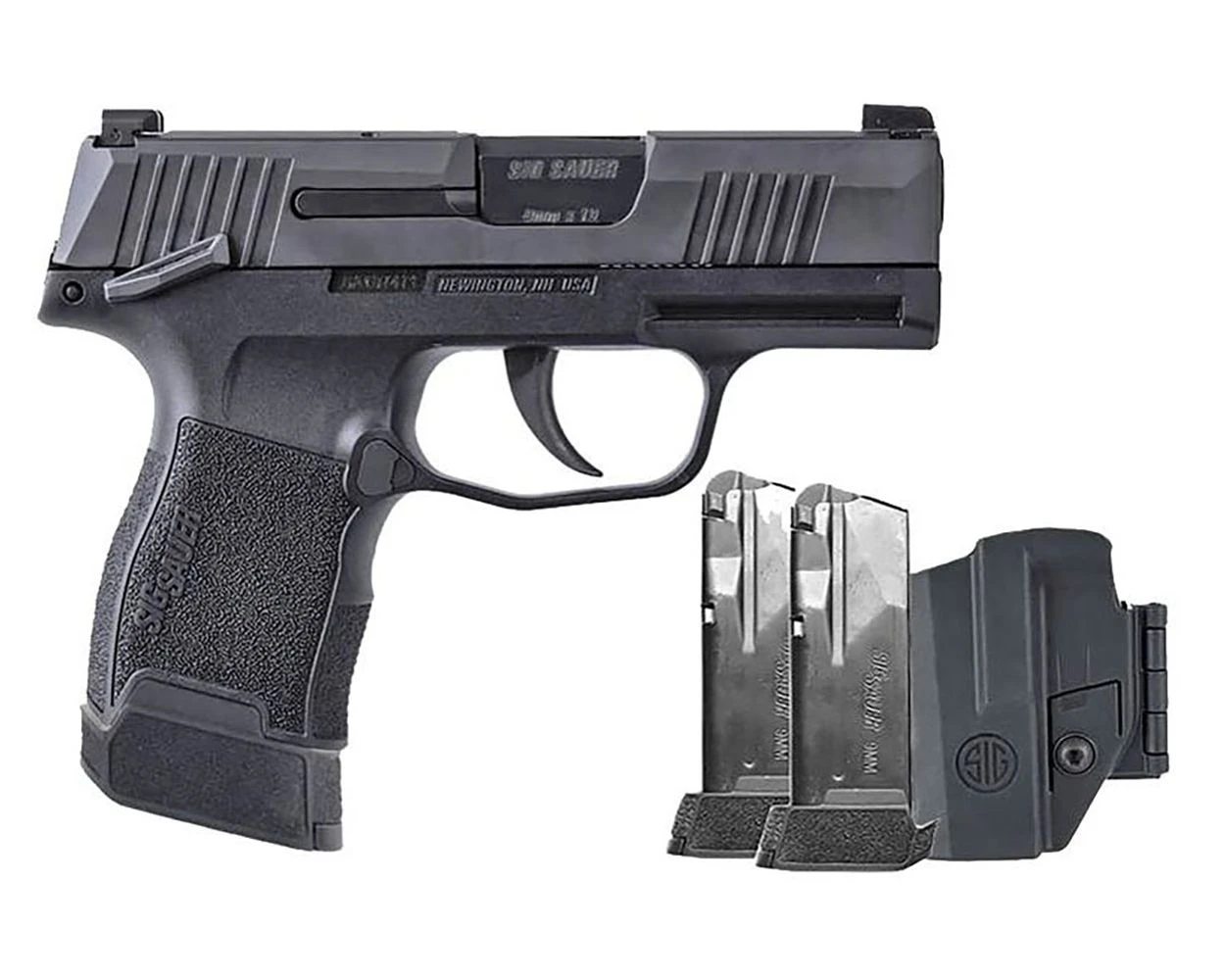 Sig Sauer P365 TacPac 9mm Pistol 365-9-BXR3-MS-TACPAC 12rd 3.1" w/ 3 Mags + Holster