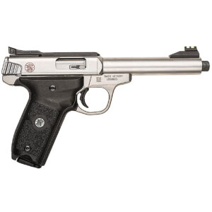 Smith & Wesson 10201 VICTORY .22 LR 5.5 10R Threaded Barrel Stainless Steel