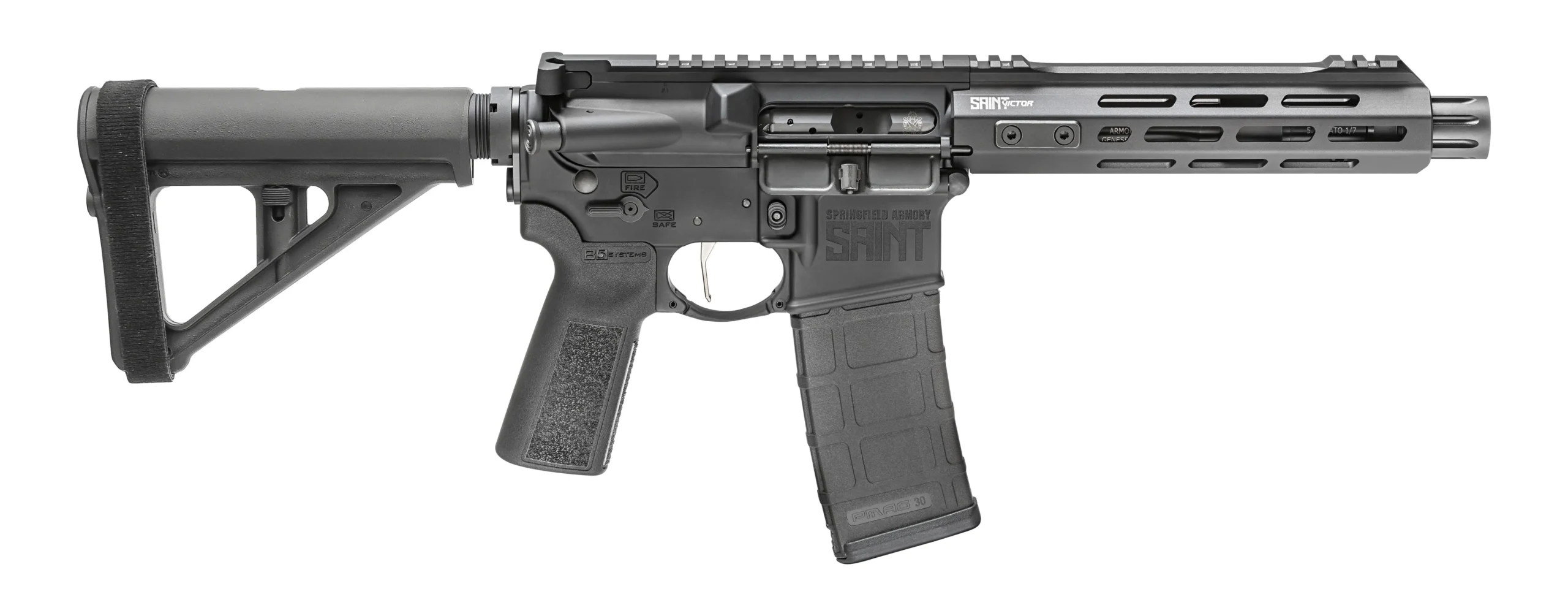 Springfield Armory Saint Victor Pistol 5.56 STV975556B