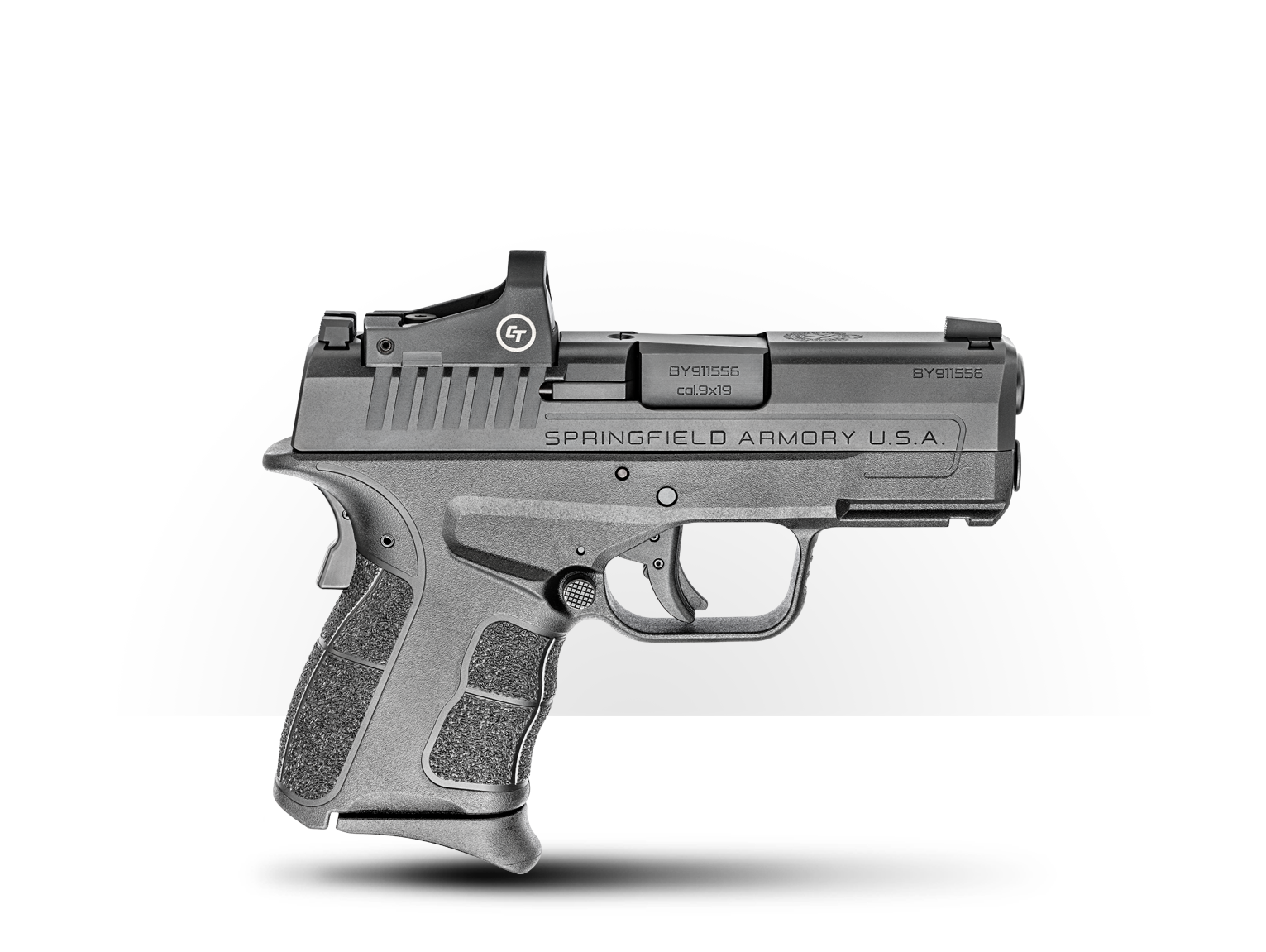 Springfield Armory XD-S MOD.2 OSP w/Crimson Trace Red Dot 9mm 3.3" 7+1/9+1 XDSG9339BCT