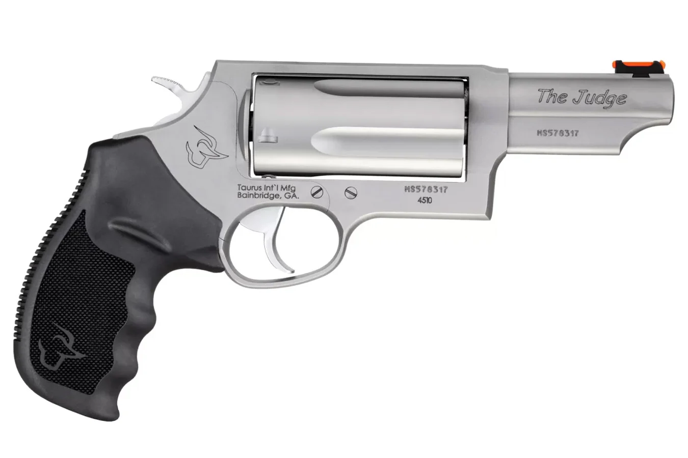 Taurus Judge 410GA/45LC Stainless Magnum Revolver with 3-inch Barrel
