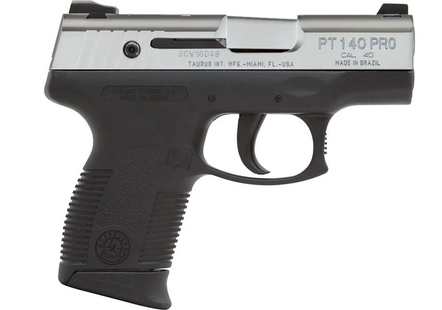 Taurus Millennium PT-140 40 S&W Stainless Steel Pistol