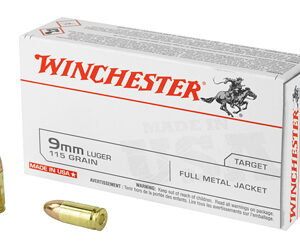 Winchester USA 9mm FMJ Ammo