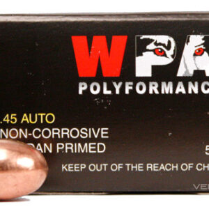 Wolf WPA 45 ACP 230 Grain FMJ 50 Rounds